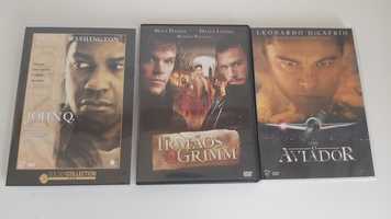 DVD's de filmes (3 unid.)