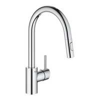 Grohe Concetto Bateria kuchenna wysoka z wyciąganą wylewką chrom