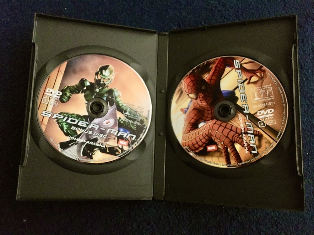 Spider Man - Homem Aranha 2002 Tobey Maguire Sam Raimi - DVD 9GB Dolby 5.1 Português (Portes CTT GRÁTIS)