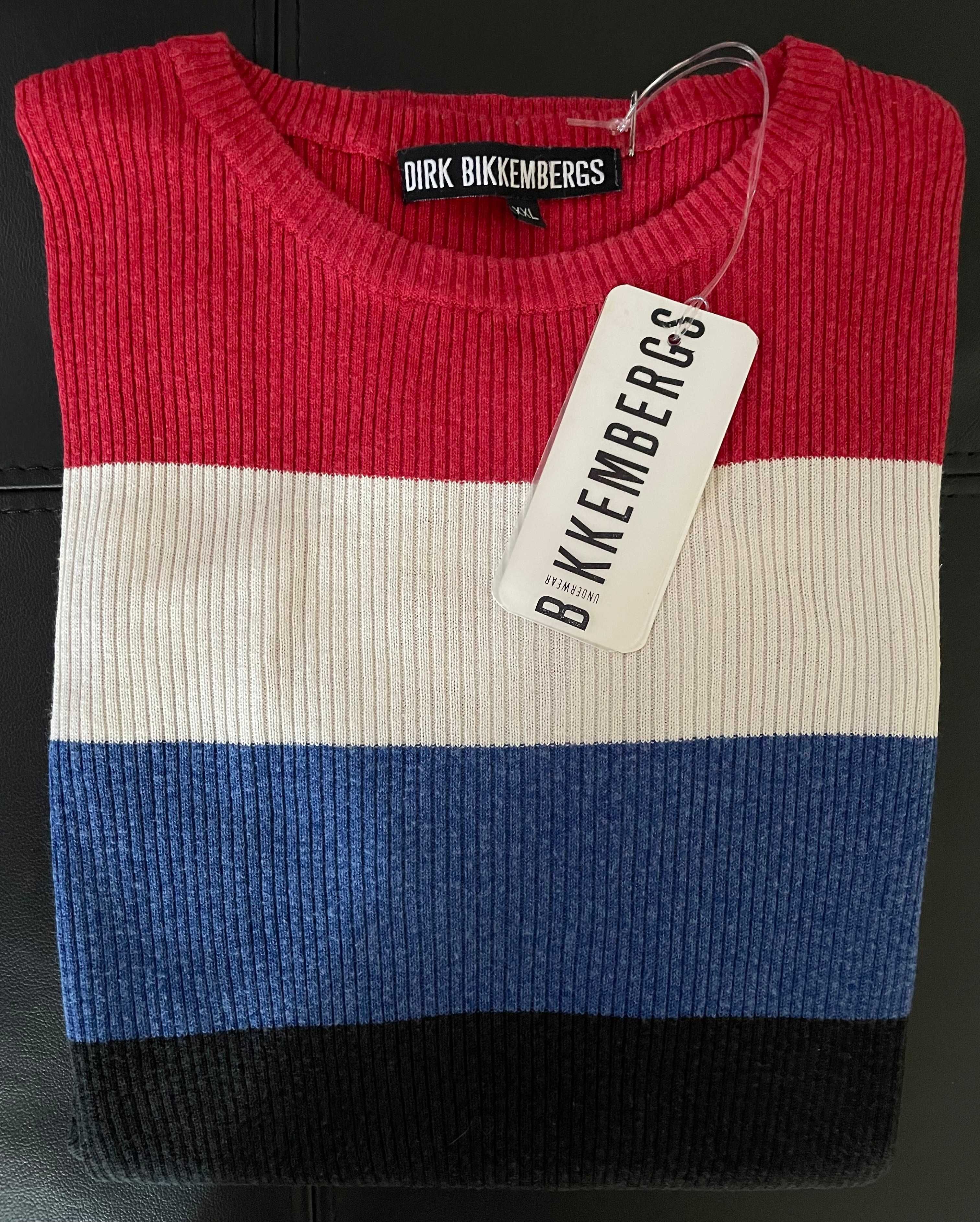 T-shirt belgijskiego projektanta mody DIRK BIKKEMBERGS