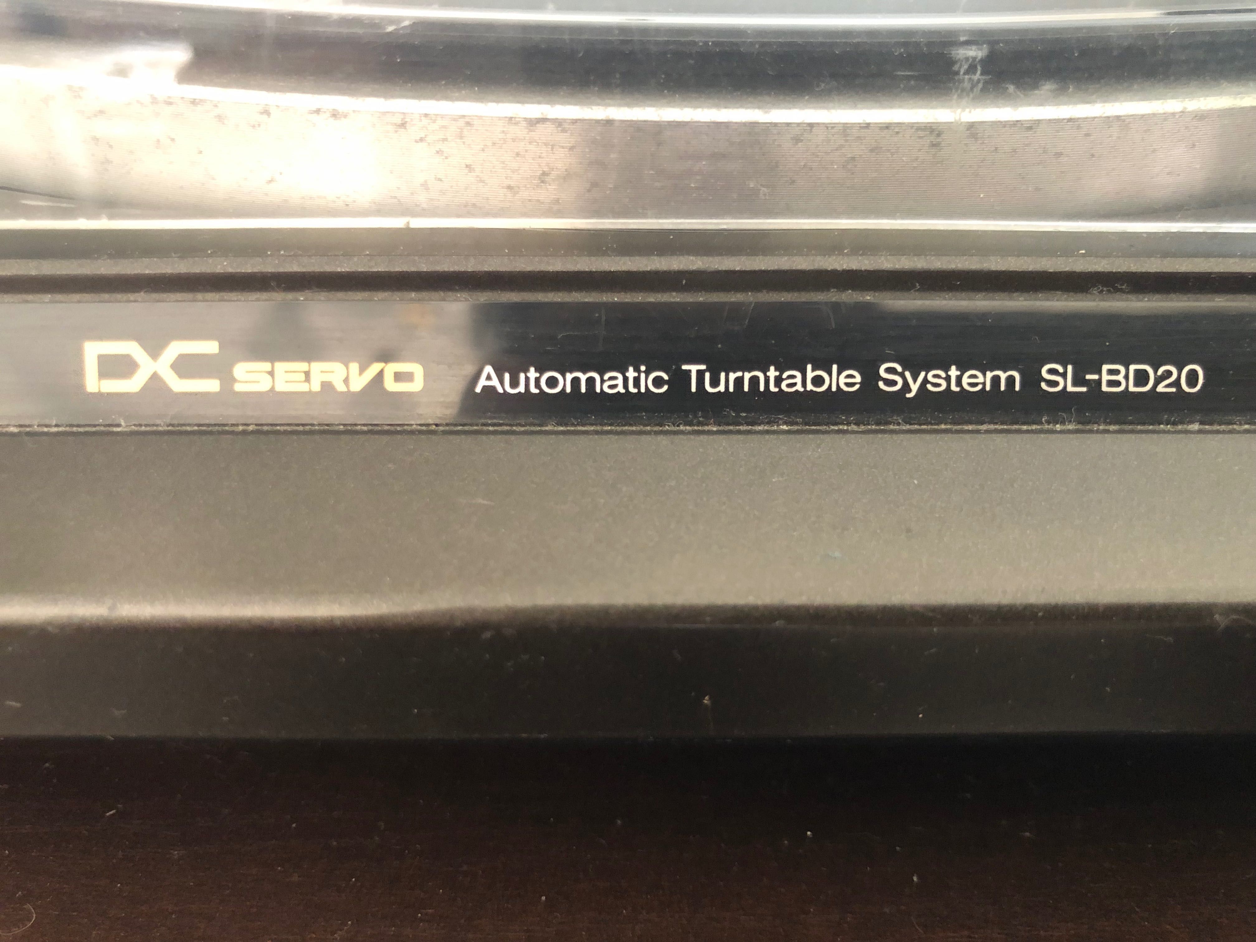 Gramofon Technics SL BD20 + wieża