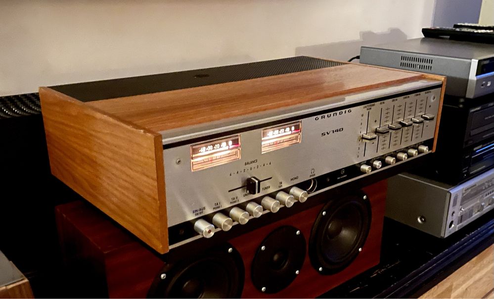 Grundig SV140 potężny  audiofilski wychyly vintage