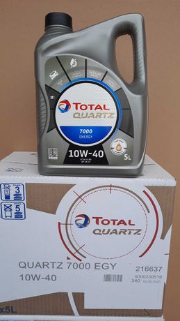 Масло моторное полусинтетическое Total Quartz Energy 7000 10W-40 (5л)
