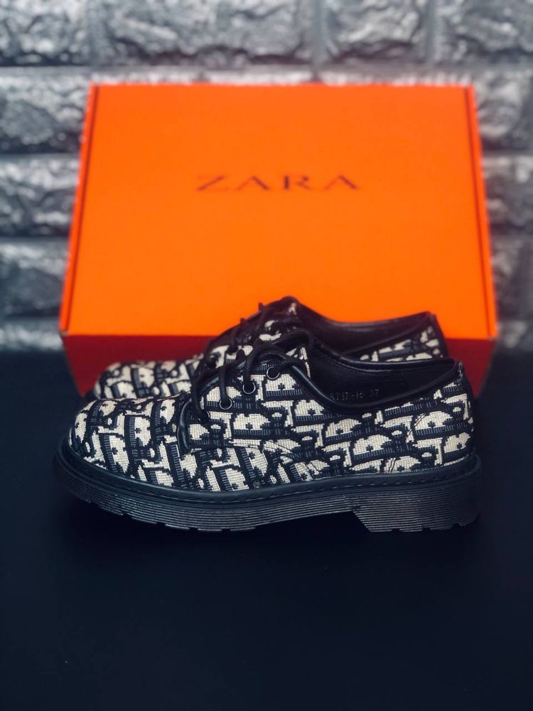 Zara Лоферы женские на шнурках, Пенни-Лоферы Зара, мокасины на шнурках