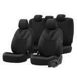 Pokrowce Na Fotele Airbag Czarne Komplet