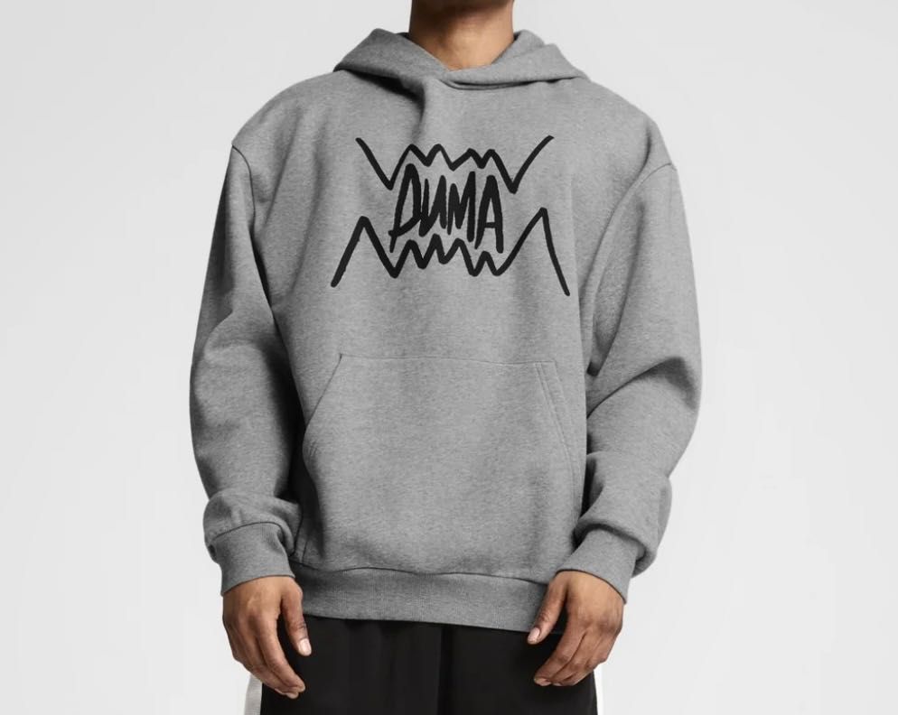 Bluza z kapturem Puma XXL szara męska