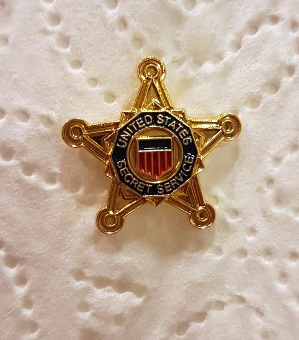 Secret Service Oryginalny pin