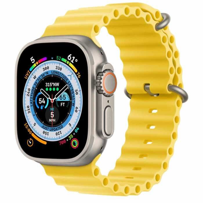 Apple Watch Ultra 1 gen 49mm Żółta opaska iTop Pasaż Muranów Lokal 32