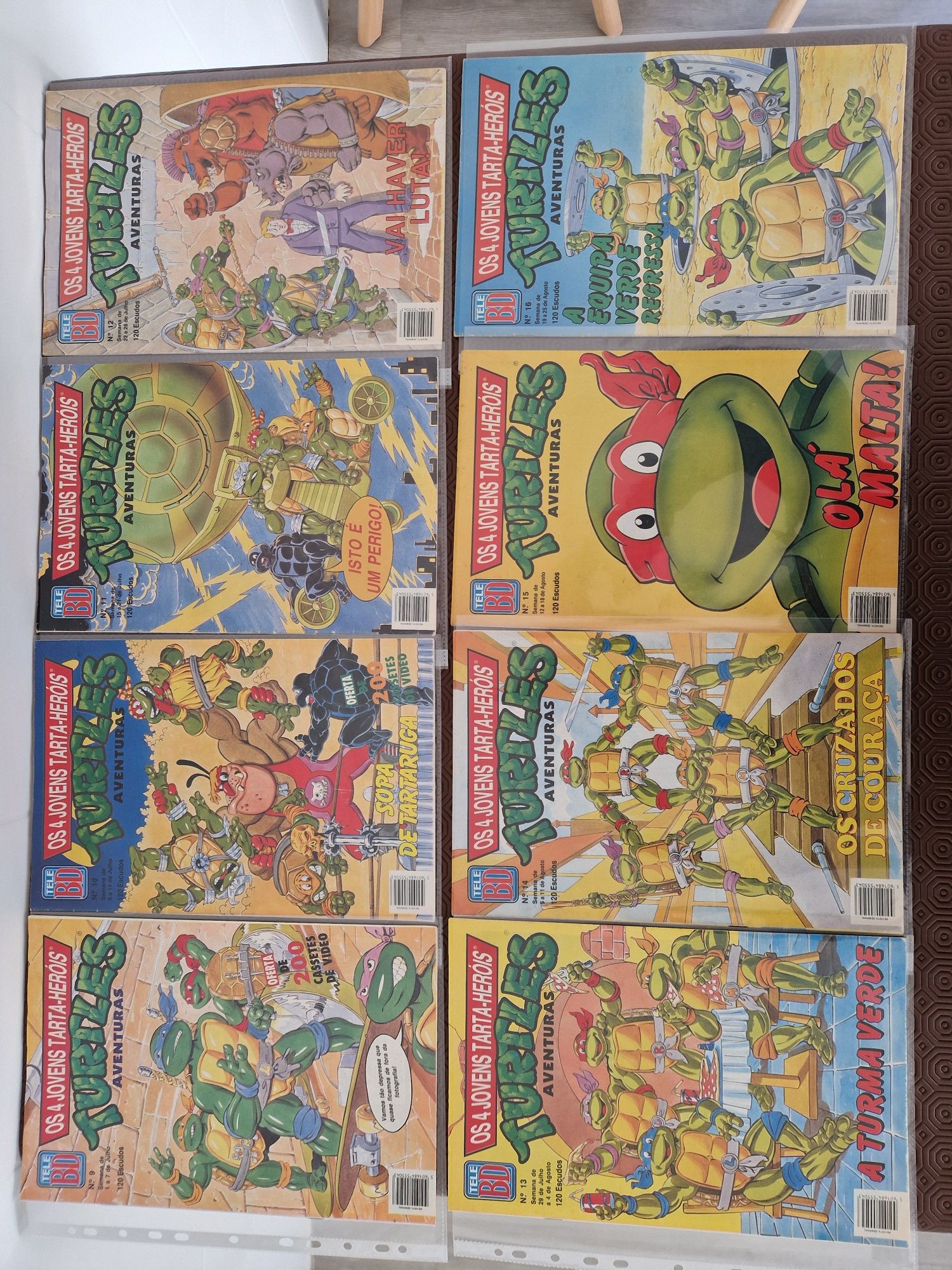 Revistas Tartarugas Ninja anos 90 colecção completa 54