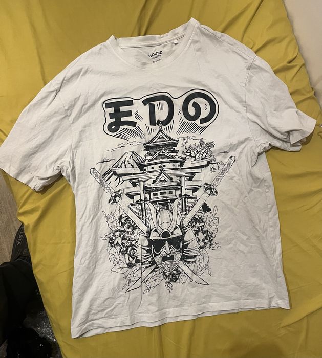 Koszulka z japońskim nadrukiem streetwear