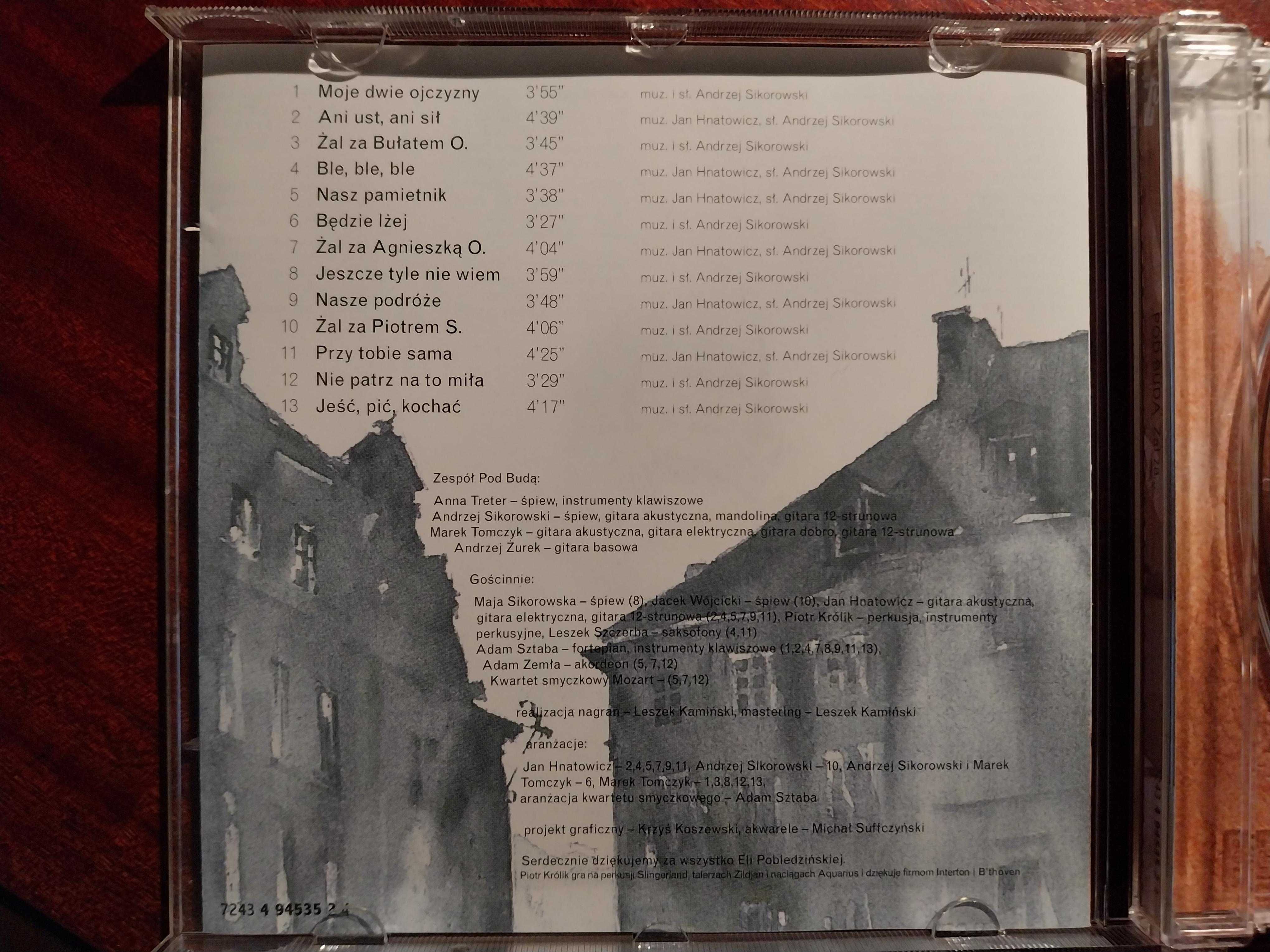 Pod Budą – Żal za…  (płyta CD)