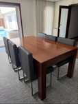 Mesa de Jantar Extensivel + 6 cadeiras