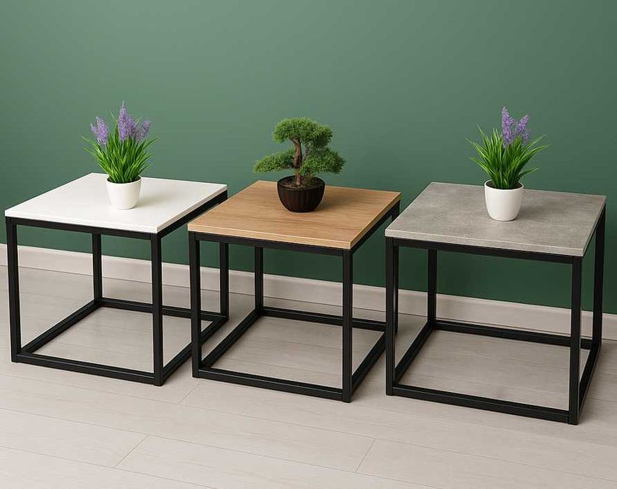 ЕСТЬ В НАЛИЧИИ столик журнальный 50*50 см от производителя