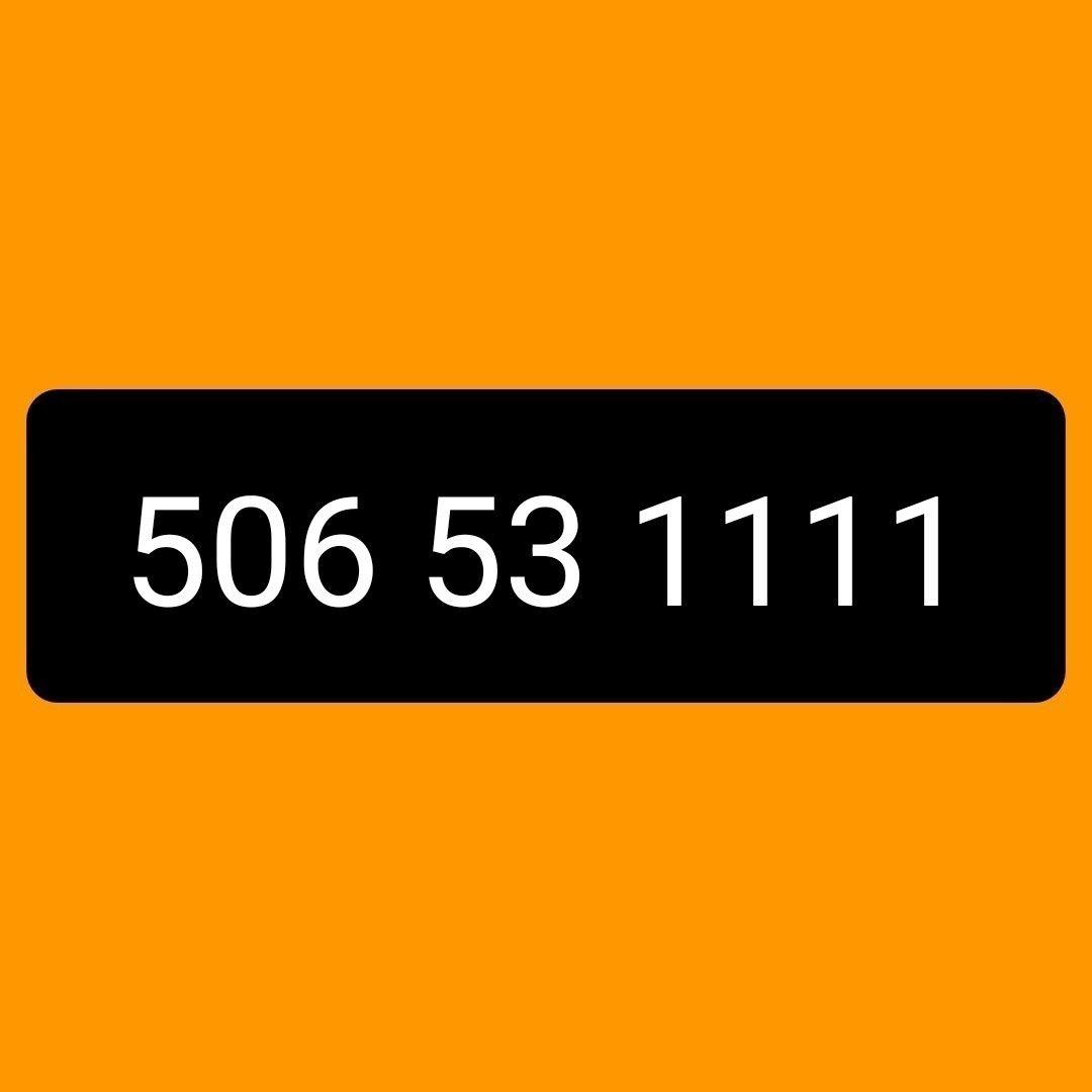 Złoty numer 506.53.1111