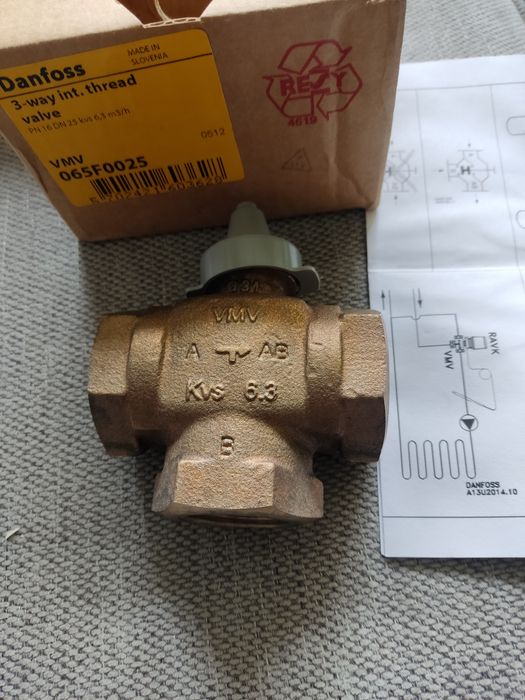 Danfoss zawór  nowy termostatyczne
