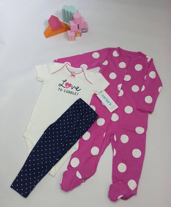 Комплекти Картерс, трійка Carters