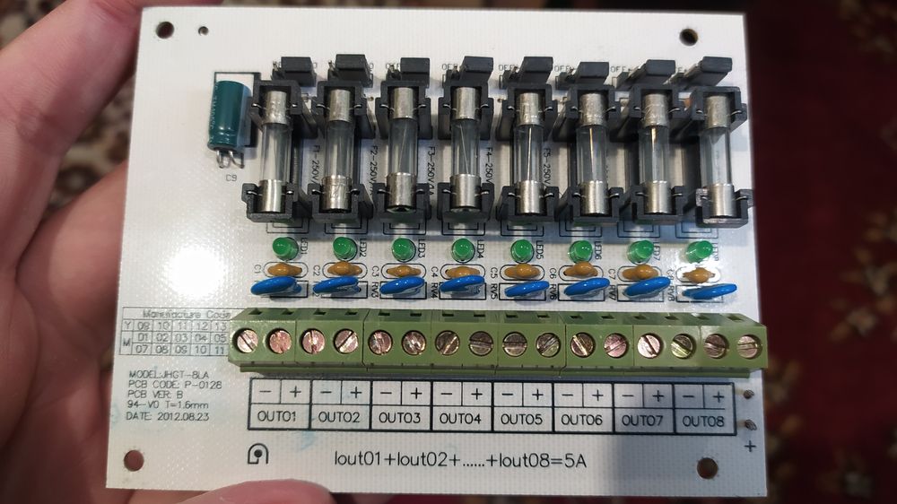 Модуль захисту живлення JHGT-8LA