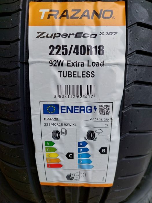 NOWE opony letnie 225/40R18 Trazano (Goodride) Z-107 WYSYŁKA