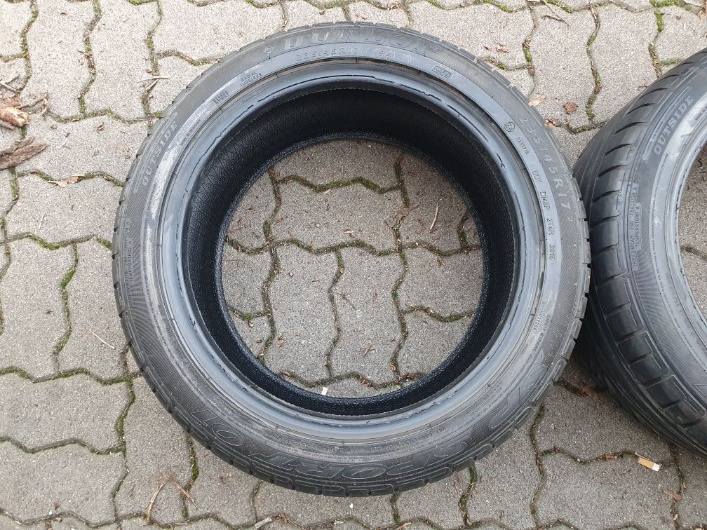 2 sztuki, para Dunlop SP Sport 01 235/45/17