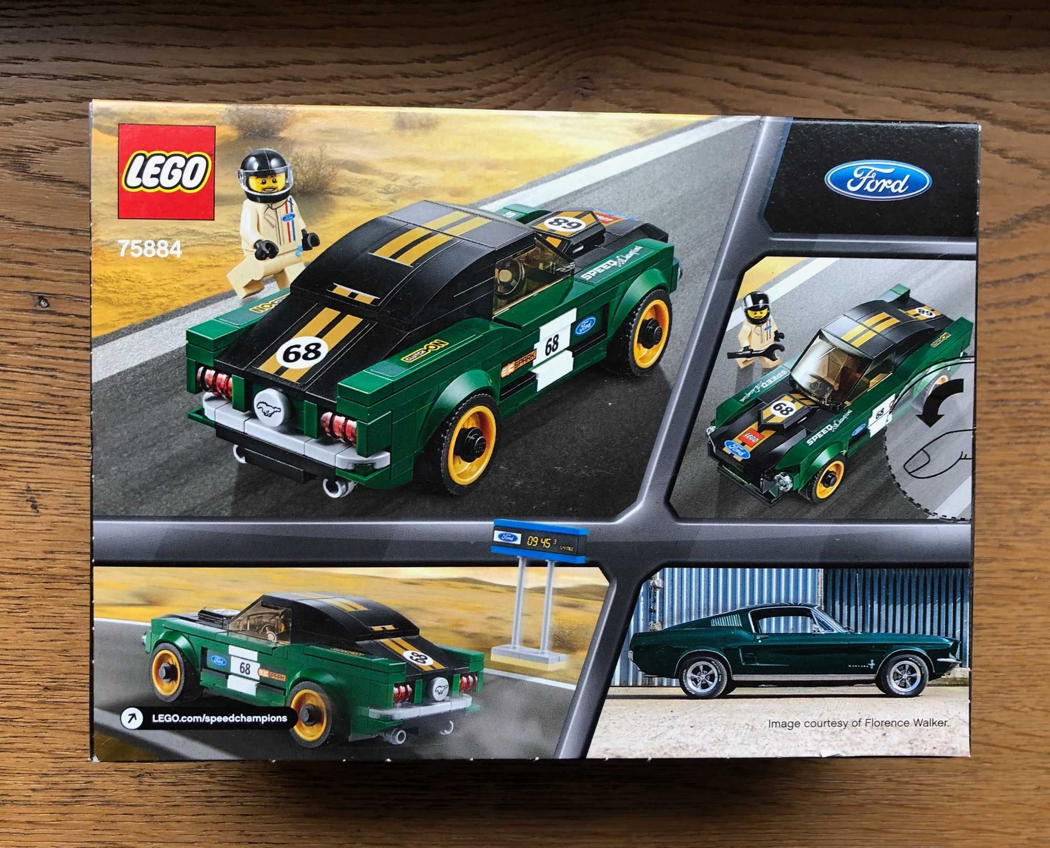 LEGO 75884  Speed Champions Ford Mustang Fastback z 1968 r. NOWE