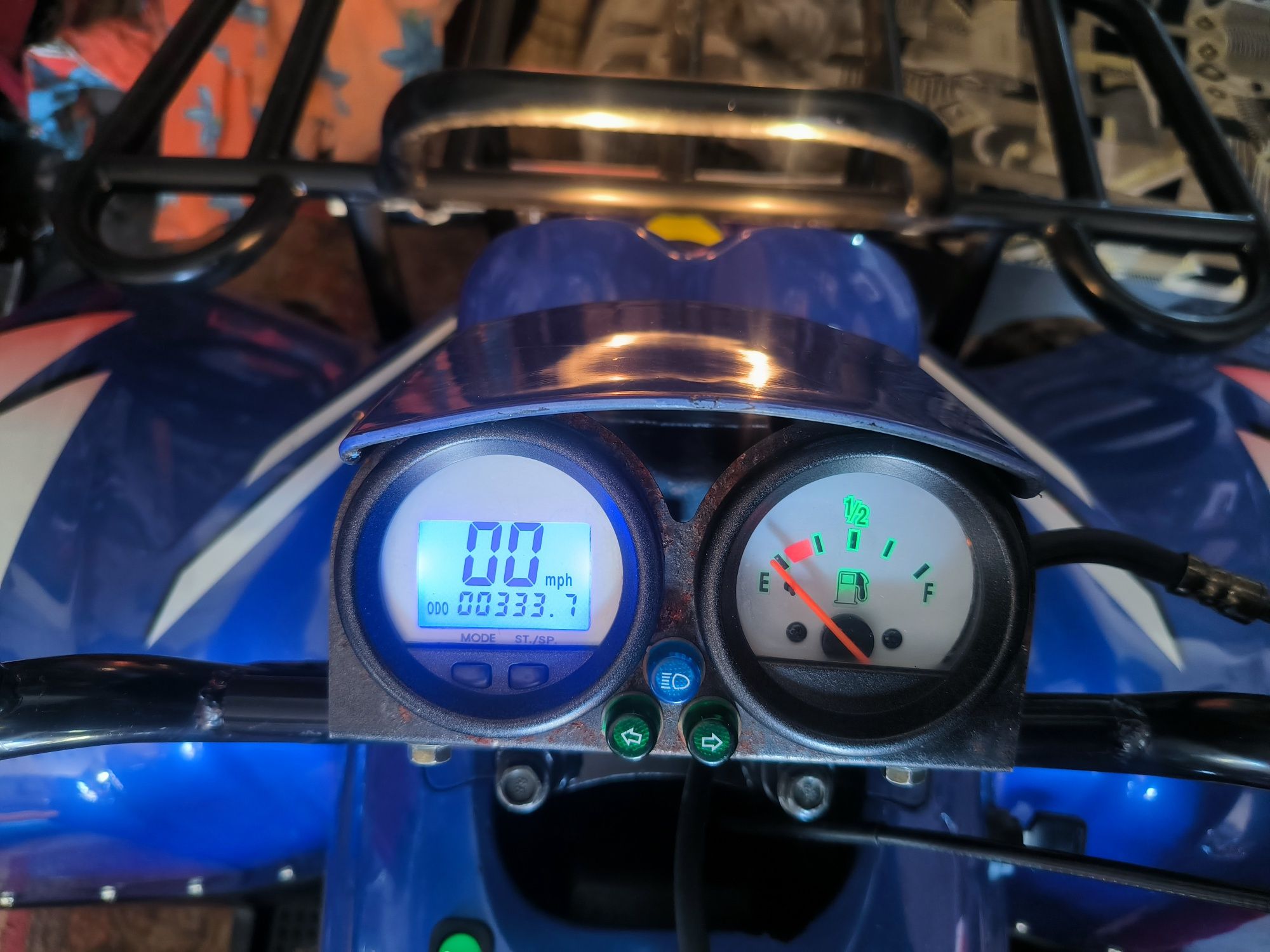 Квадроцикл двухместный Keeway ATV 250 (21 л/с. водяное охлаждение)