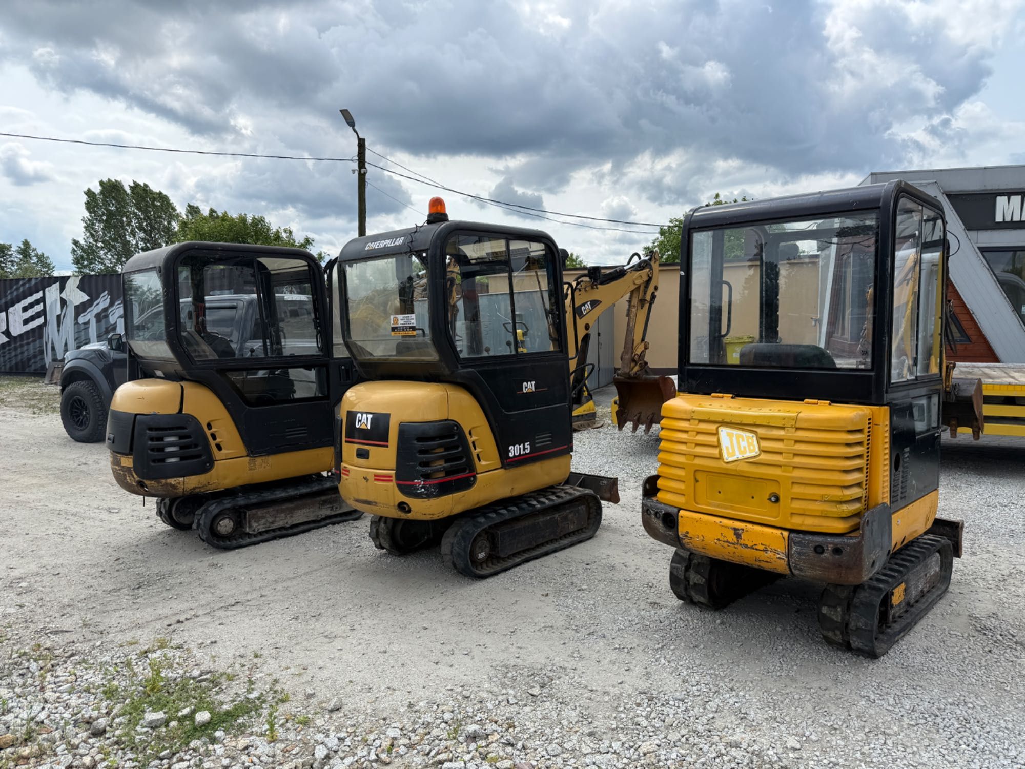 Mini koparka JCB 8015  z 1997r. STARA DOBRA KONSTRUKCJA 1,5t BRUTTO