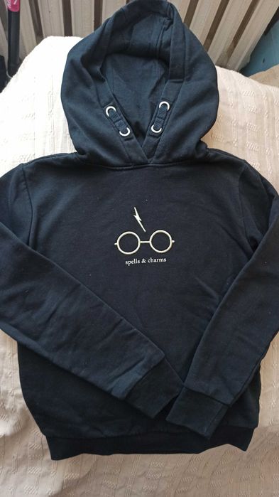 Czarna bluza Harry Potter Reserved 152