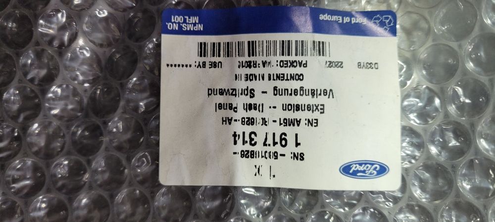 Podszybie dolne ford c-max II nowe oryginał OE