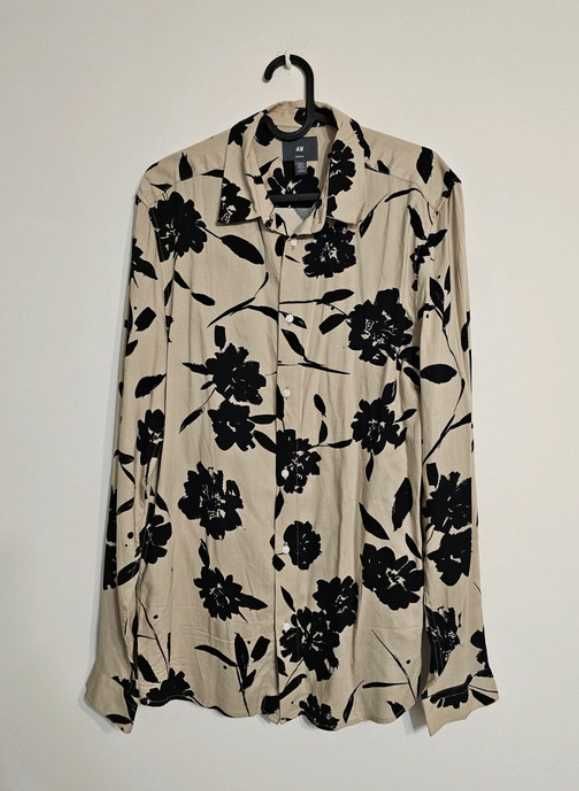 H&M koszula męska slim fit, rozmiar S