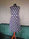 Sukienka w grochy. Styl vintage retro. Orsay, L