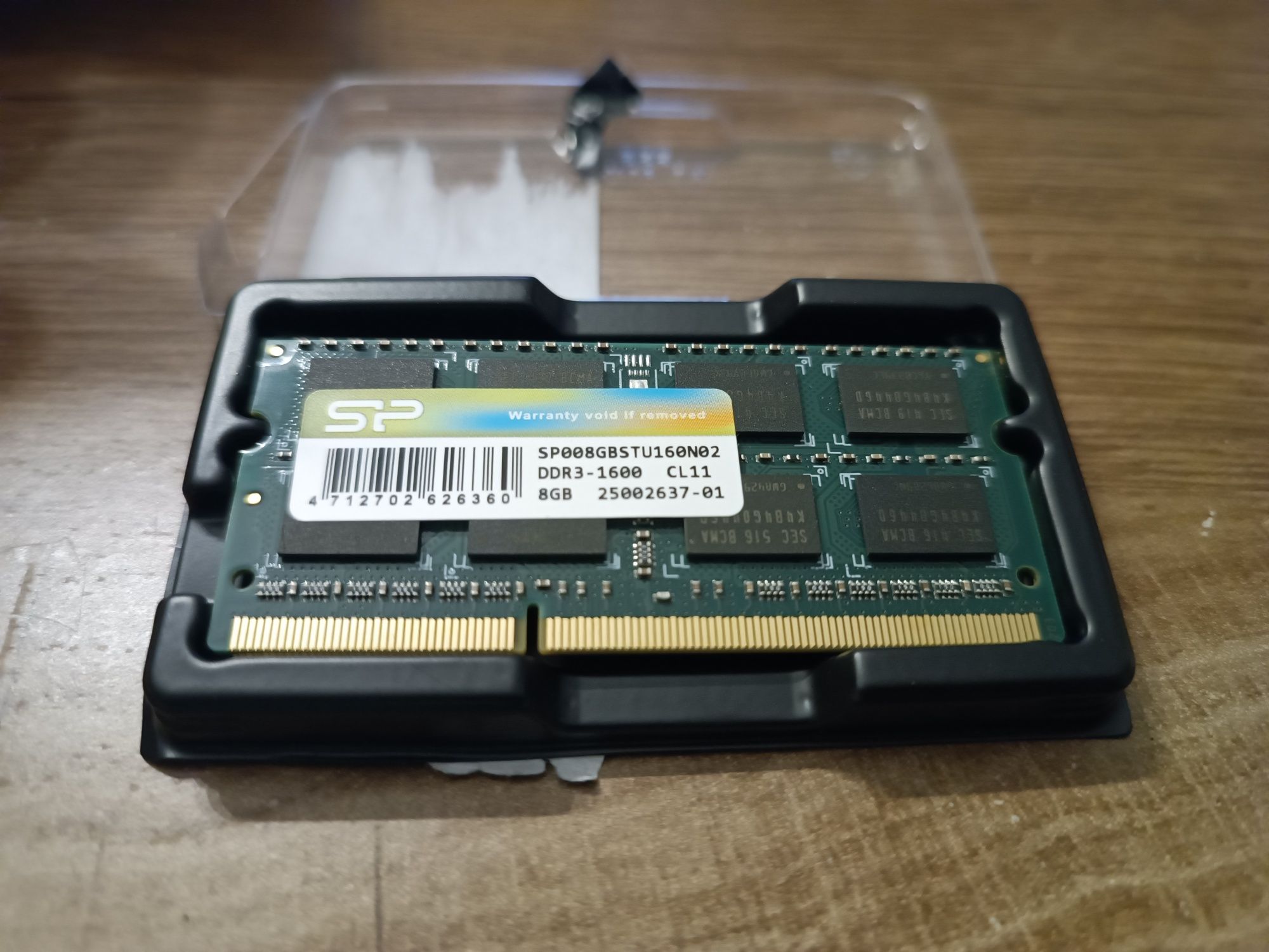 Silicon power 8gb DDR3 notebook