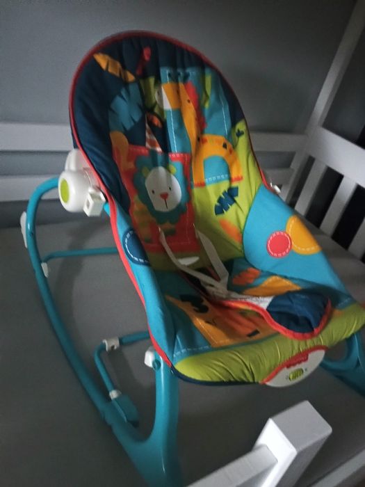 Leżaczek bujaczek fisher Price z wibracjami