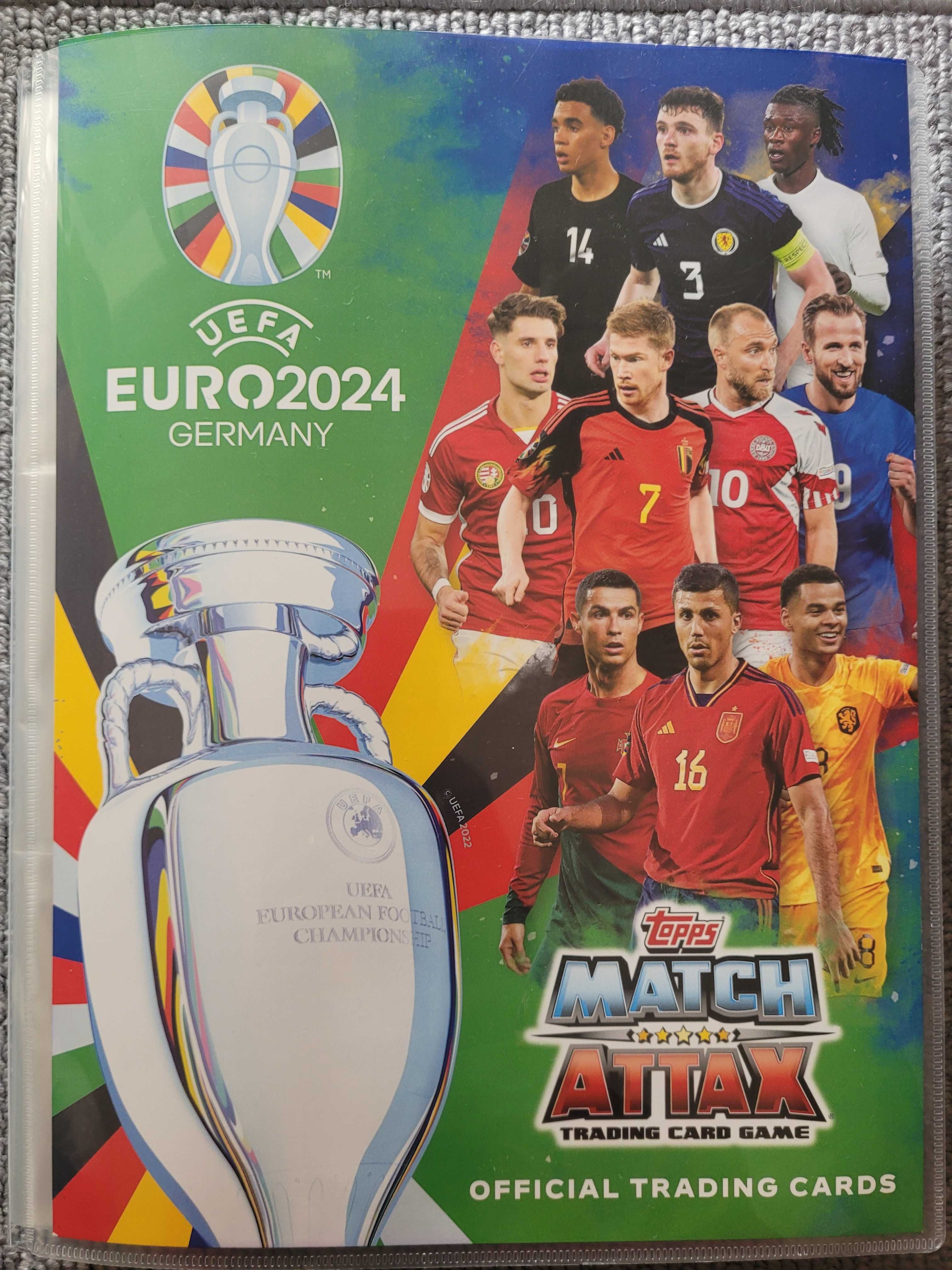 Lote de Cartas Match Attax Euro 2024