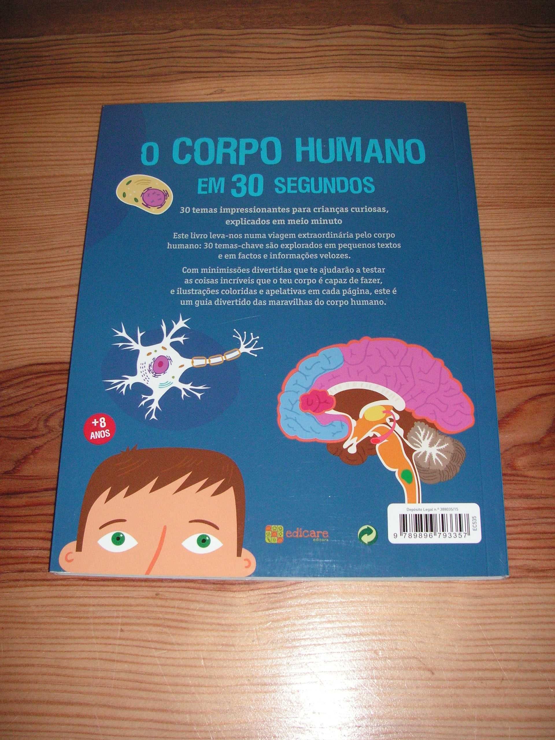 Como funciona o meu Corpo e o Corpo Humano em 30 Segundos