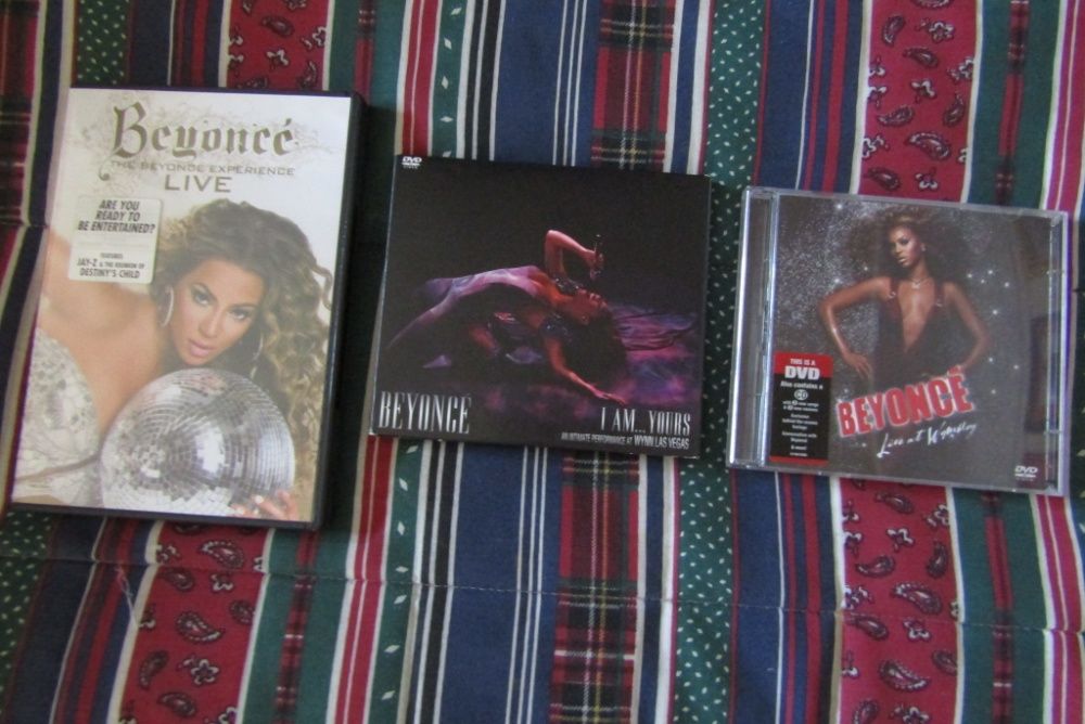 Conjunto Dvd Beyoncé I am yours,Experience(cd e dvd)e Live at Roseland