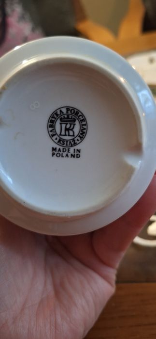 Porcelana 6 szt filiżanka i spodek