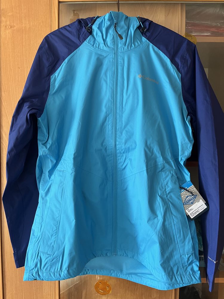 Kurtka przeciwdeszczowa damska Columbia Inner Limits II Jacket - blue