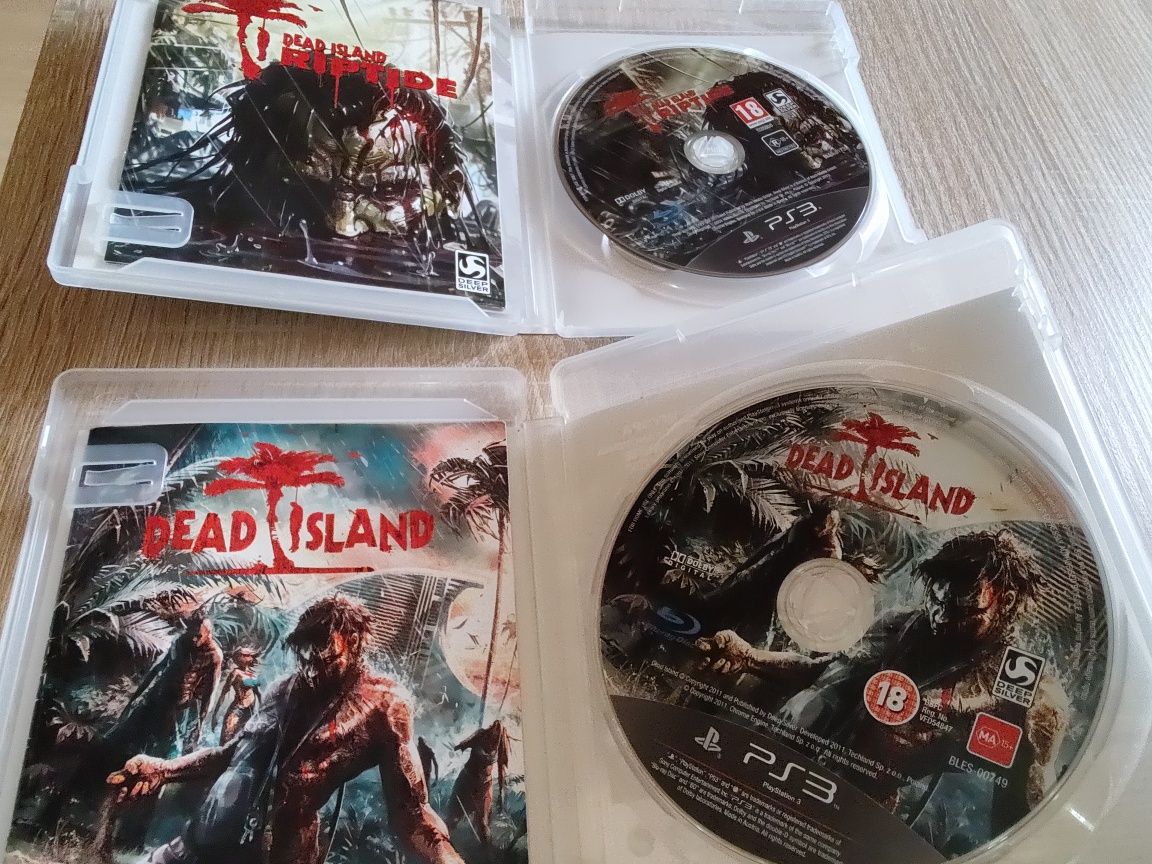 2gry survival horror Dead Island 1 & riptide Sony PlayStation 3 ps3