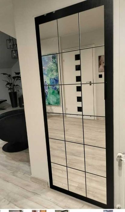 Zestaw 9 szt. luster ściennych naklejane lustro ścienne dekoracja