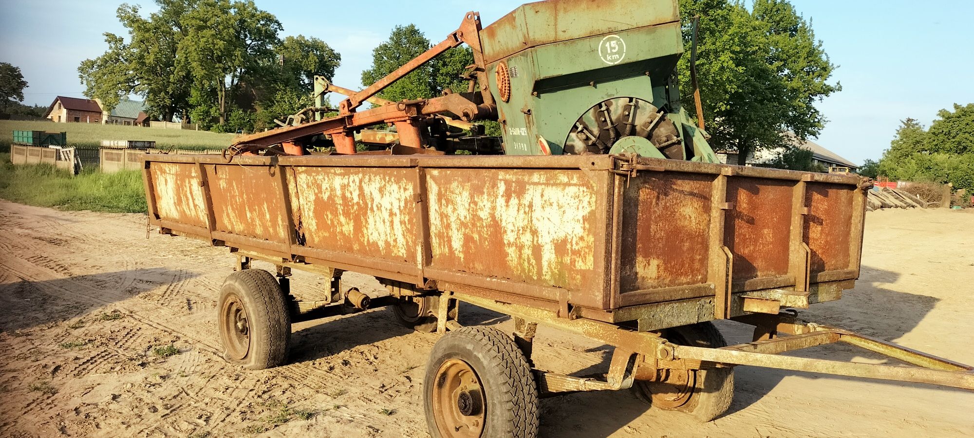 Przyczepa przyczepy D-46 D-45 D-35 Sanok Autosan