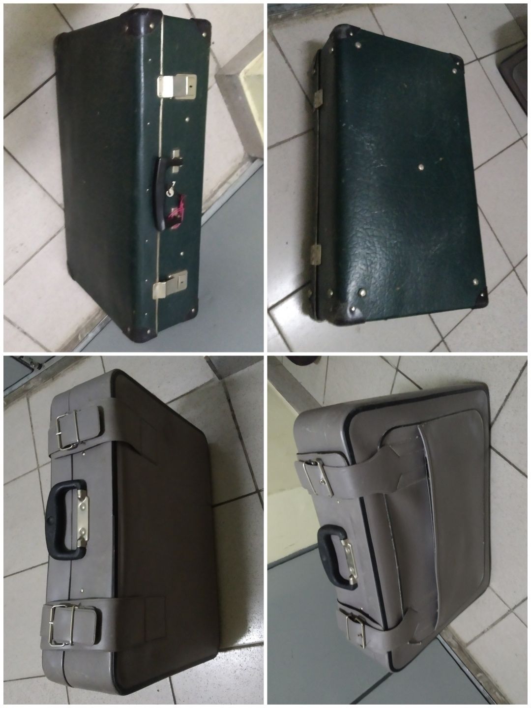 Антикварні СРСР та сучасні валізи чемоданы рюкзаки