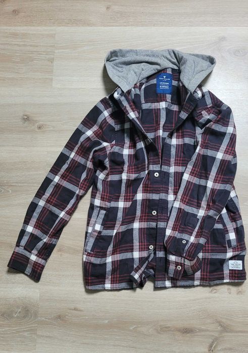 Koszula chlopieca w krate rozmiar 152
