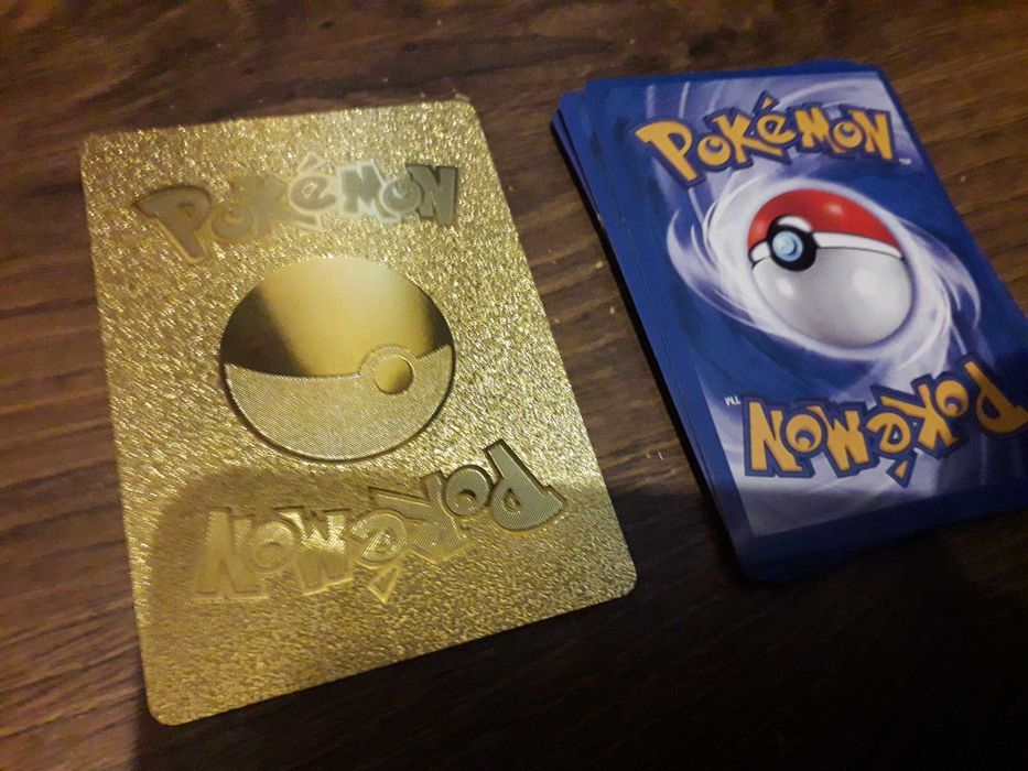 karty pokemon plus złota karta