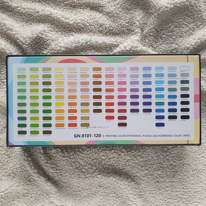 Наборы Languo Color Painting и GuangNa Acrylic Brush Marker