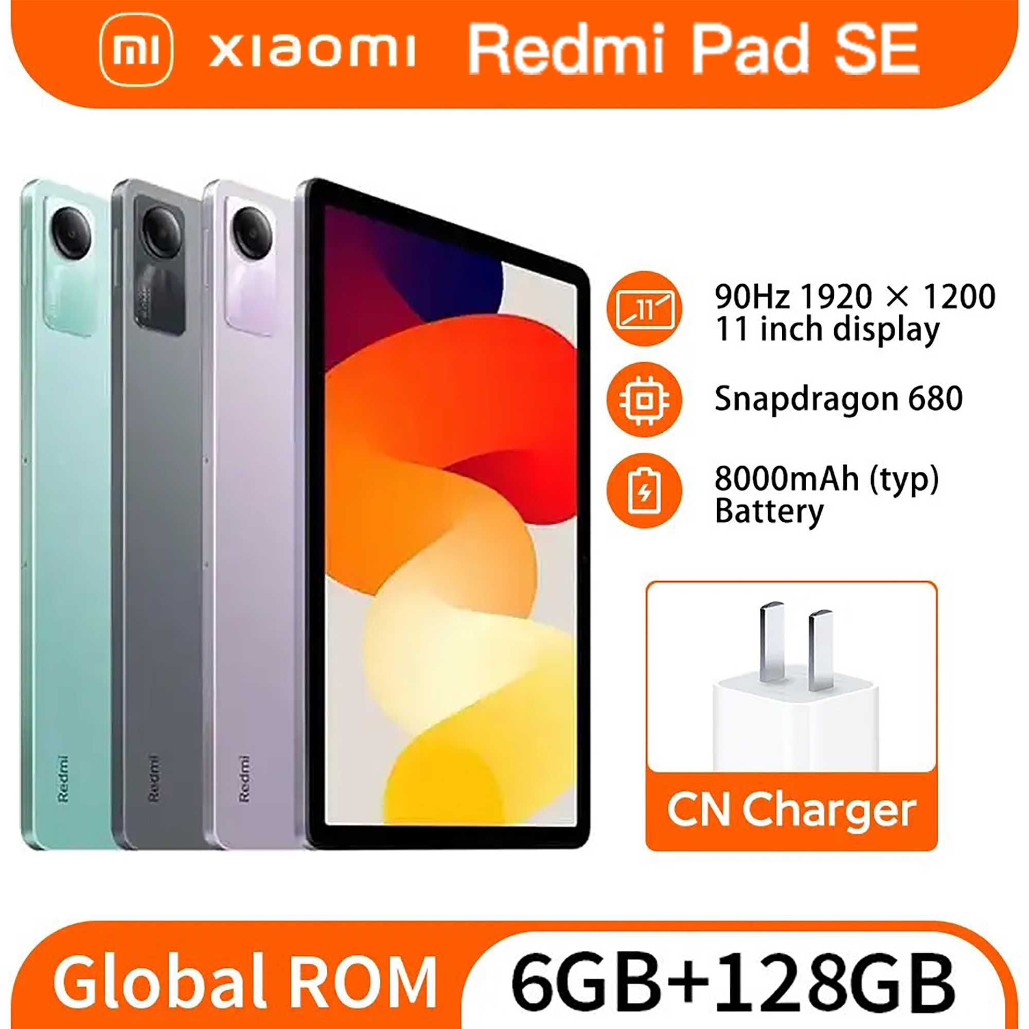 Планшет Xiaomi Redmi Pad SE 6/128Gb