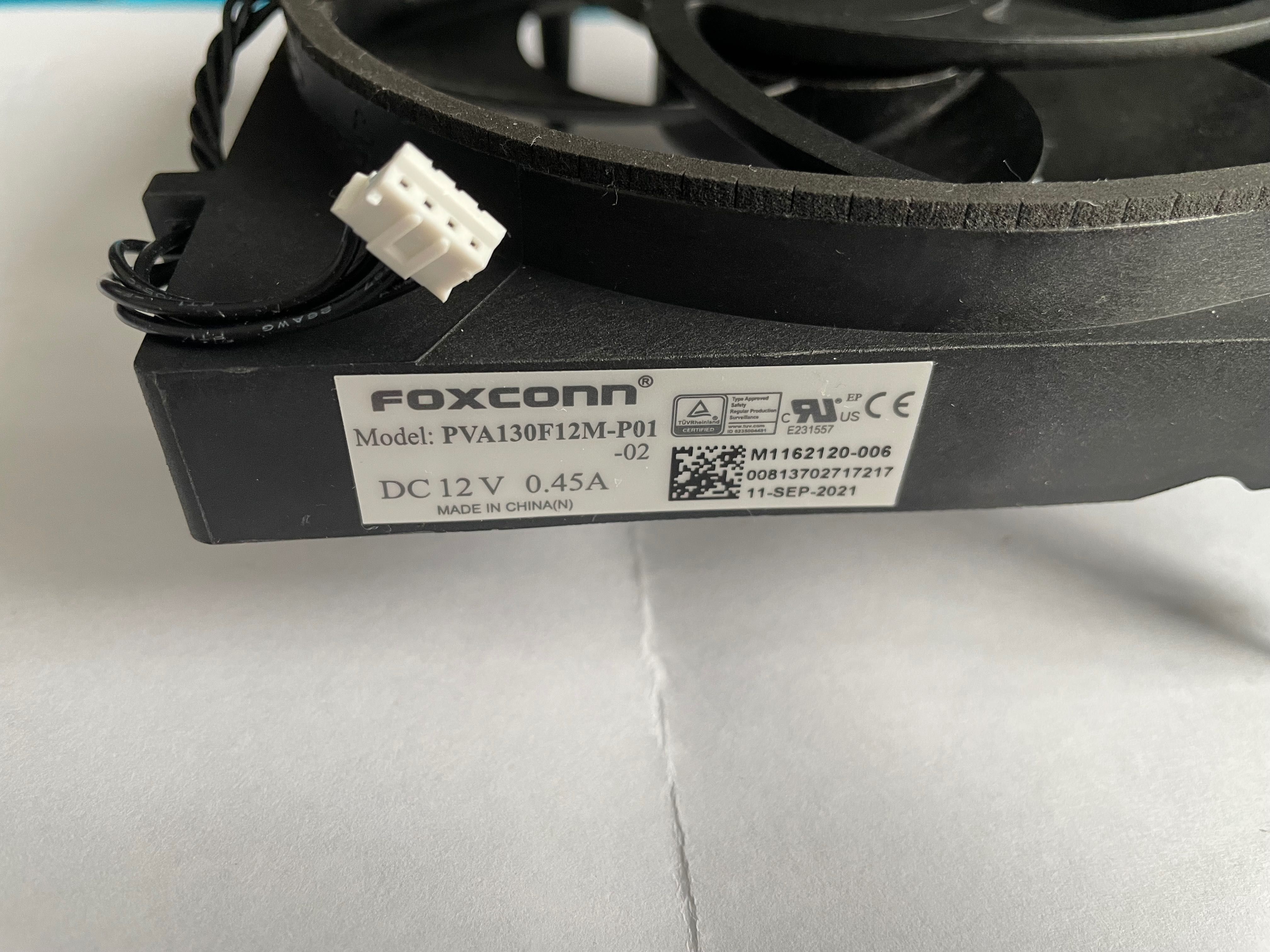 Chłodzenie (wentylator i radiator) Xbox Series S Foxconn PVA130F12M