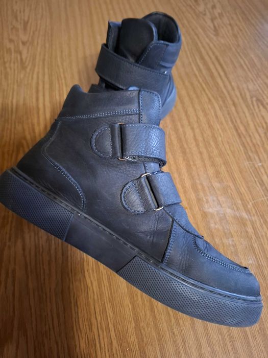 Стильные кожанные ботинки Theo Leo р.40