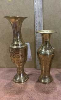 Вази Індія ( латунь) та бамбукові вази