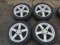 VW T5 T6 Insignia felgi aluminiowe DEZENT 17 cali ładny stan z Niemiec