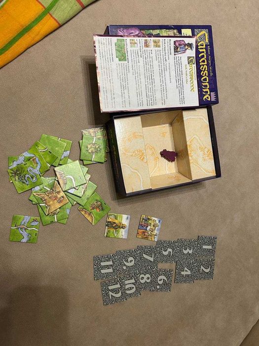 Доповнення до настільної гри Carcassonne: Граф Король і річка
оригінал